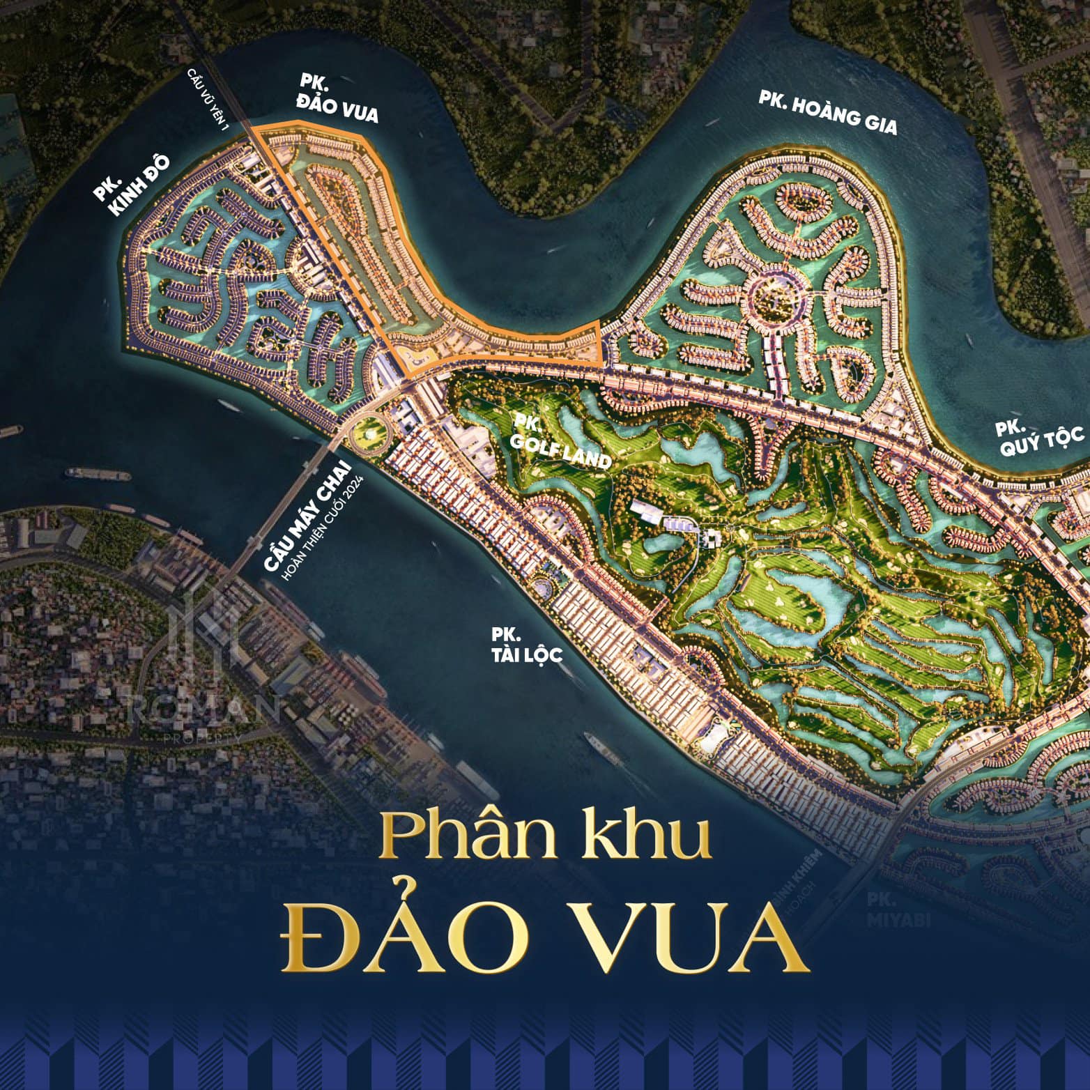 Phân Khu Đảo Hoàng Gia Vinhomes Royal Island